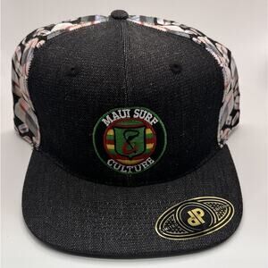 Maui Surf Culture Surf School Hat, Double Portion Supply, Limited Edition